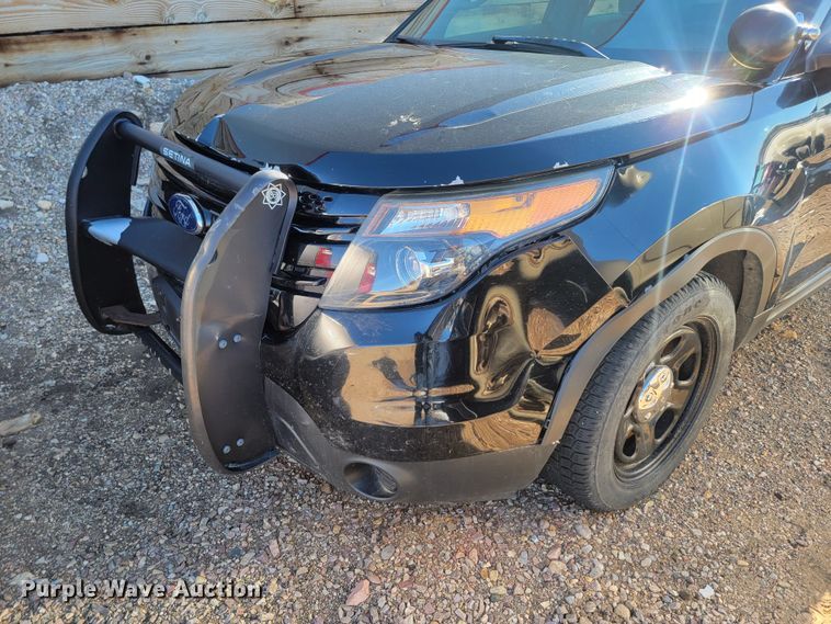 image for item ME9736 2014 Ford Explorer Police Interceptor  SUV