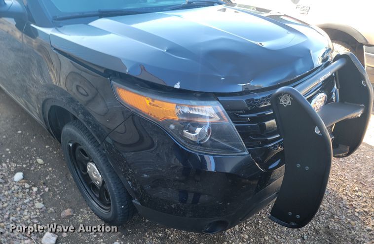 image for item ME9736 2014 Ford Explorer Police Interceptor  SUV