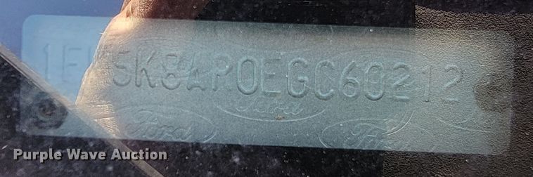 image for item ME9736 2014 Ford Explorer Police Interceptor  SUV