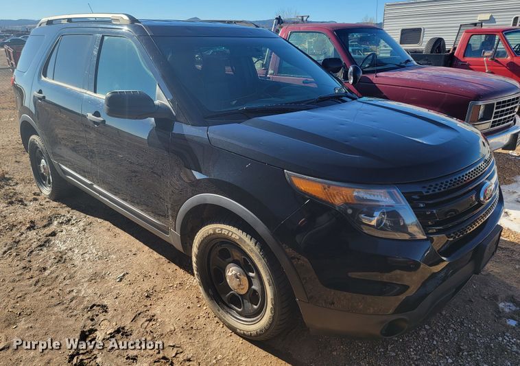 image for item ME9737 2013 Ford Explorer Police Interceptor  SUV