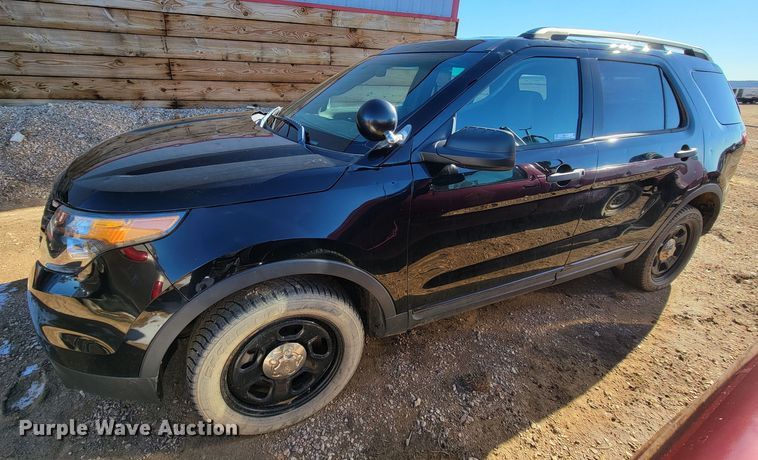 image for item ME9737 2013 Ford Explorer Police Interceptor  SUV