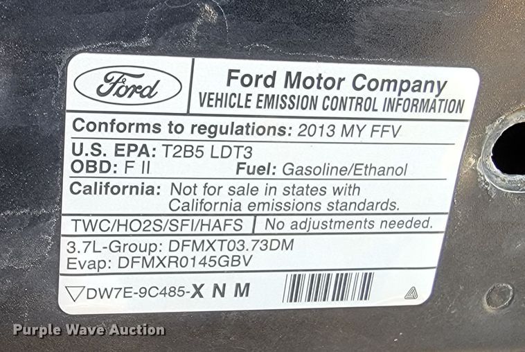 image for item ME9737 2013 Ford Explorer Police Interceptor  SUV