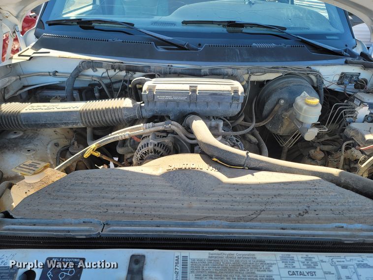 image for item ME9741 2001 Dodge Ram 2500  utility bed pickup truck