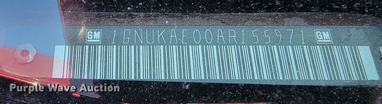 image for item ME9742 2010 Chevrolet Tahoe  SUV