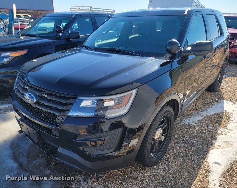 image for item ME9743 2016 Ford Explorer Police Interceptor  SUV