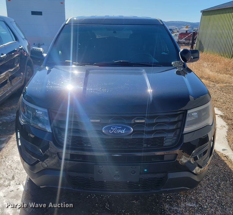image for item ME9743 2016 Ford Explorer Police Interceptor  SUV