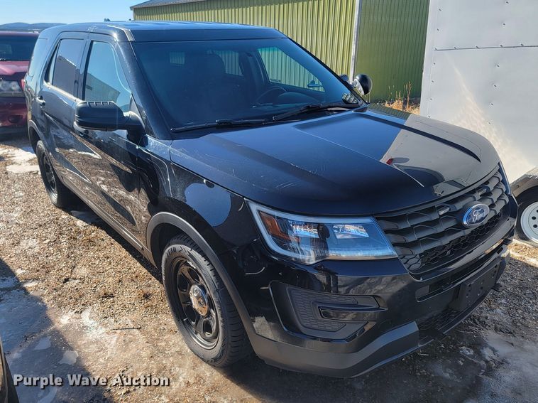 image for item ME9743 2016 Ford Explorer Police Interceptor  SUV