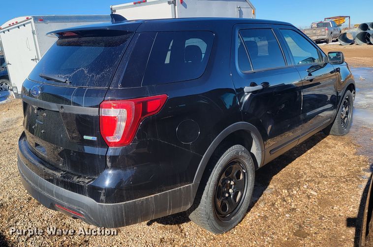 image for item ME9743 2016 Ford Explorer Police Interceptor  SUV