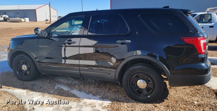 image for item ME9743 2016 Ford Explorer Police Interceptor  SUV