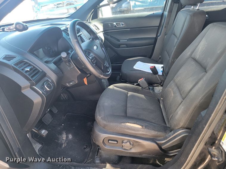 image for item ME9743 2016 Ford Explorer Police Interceptor  SUV
