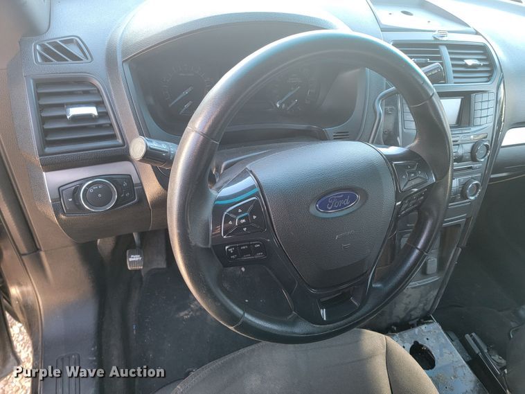 image for item ME9743 2016 Ford Explorer Police Interceptor  SUV