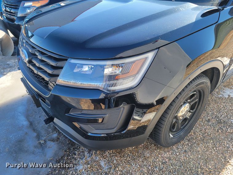 image for item ME9743 2016 Ford Explorer Police Interceptor  SUV