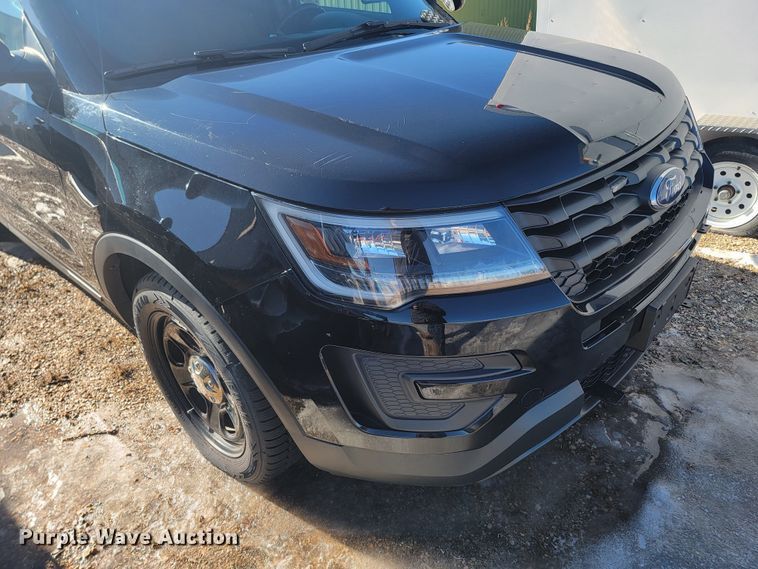 image for item ME9743 2016 Ford Explorer Police Interceptor  SUV