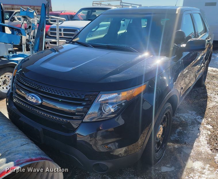 image for item ME9744 2014 Ford Explorer Police Interceptor  SUV