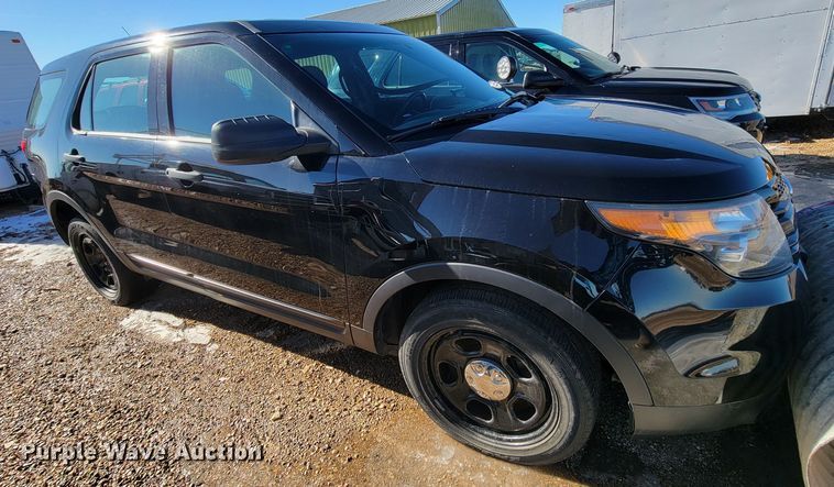 image for item ME9744 2014 Ford Explorer Police Interceptor  SUV