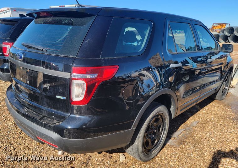 image for item ME9744 2014 Ford Explorer Police Interceptor  SUV