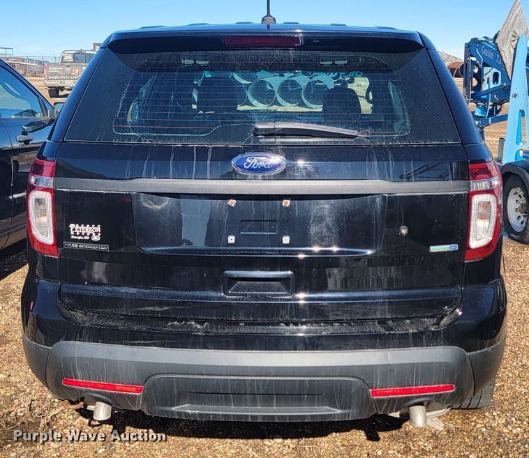 image for item ME9744 2014 Ford Explorer Police Interceptor  SUV