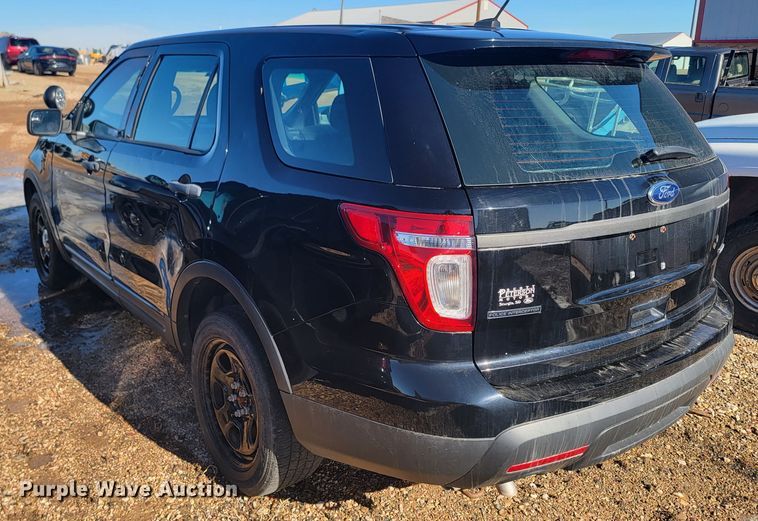 image for item ME9744 2014 Ford Explorer Police Interceptor  SUV