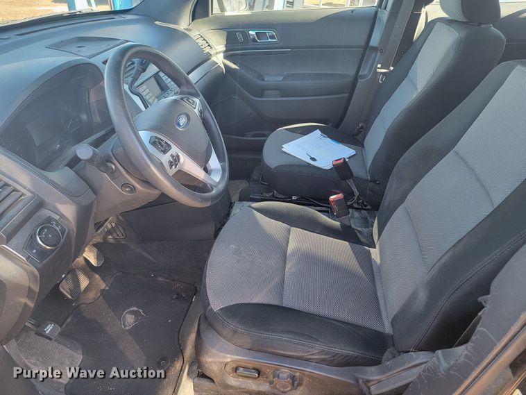 image for item ME9744 2014 Ford Explorer Police Interceptor  SUV