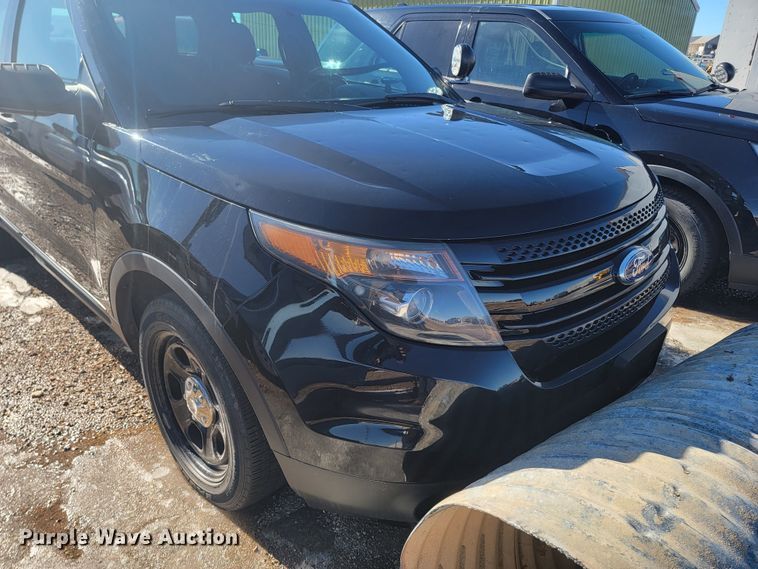image for item ME9744 2014 Ford Explorer Police Interceptor  SUV