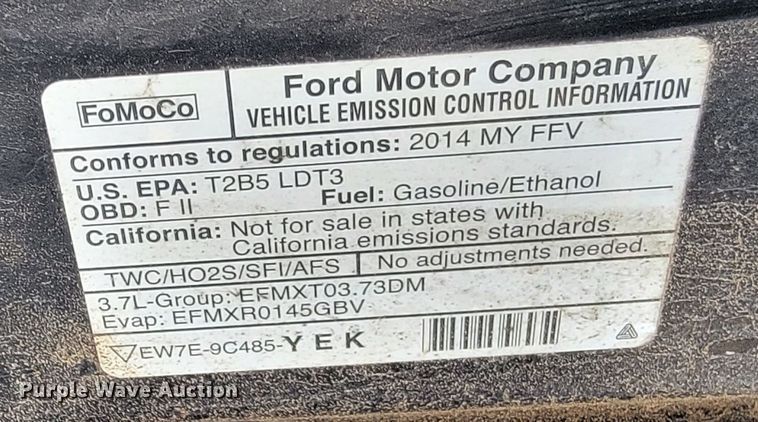 image for item ME9744 2014 Ford Explorer Police Interceptor  SUV