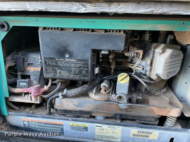 image for item MI9788 1986 Blue Bird  mobile command center