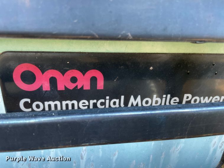 image for item MI9788 1986 Blue Bird  mobile command center