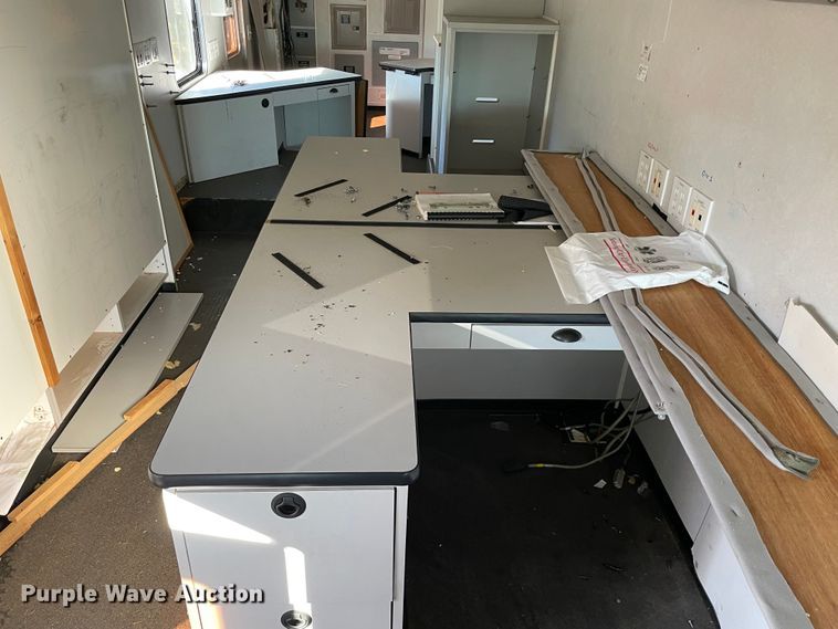 image for item MI9788 1986 Blue Bird  mobile command center