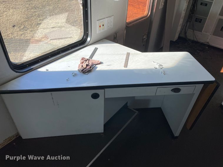 image for item MI9788 1986 Blue Bird  mobile command center