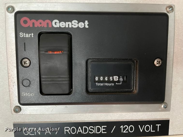 image for item MI9788 1986 Blue Bird  mobile command center