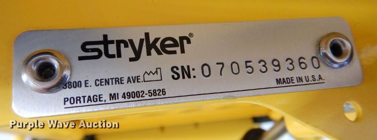 image for item MJ9996 Stryker 6092 EZ-Pro R4  stretcher