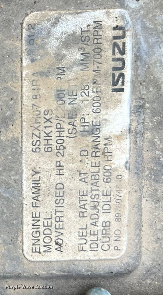 image for item MM9087 2005 GMC T7500  street sweeper truck