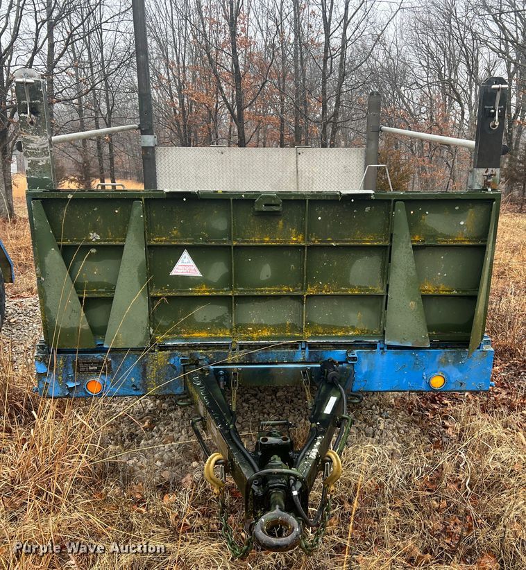 image for item MM9106 1980 US Military M103-A3  utility trailer