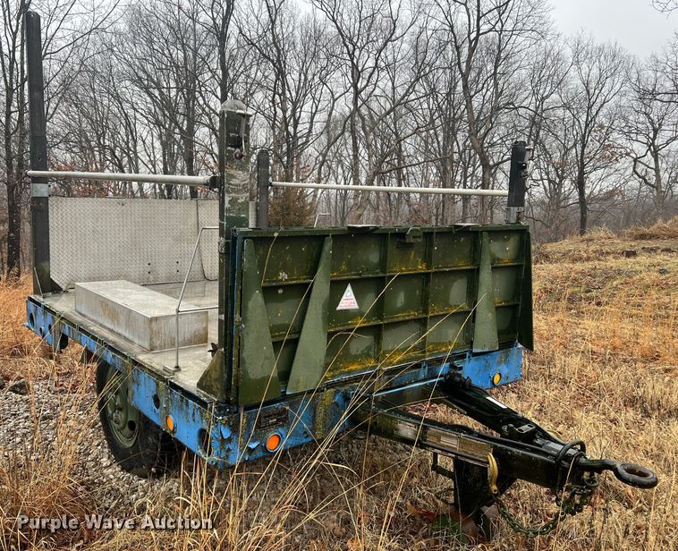 image for item MM9106 1980 US Military M103-A3  utility trailer