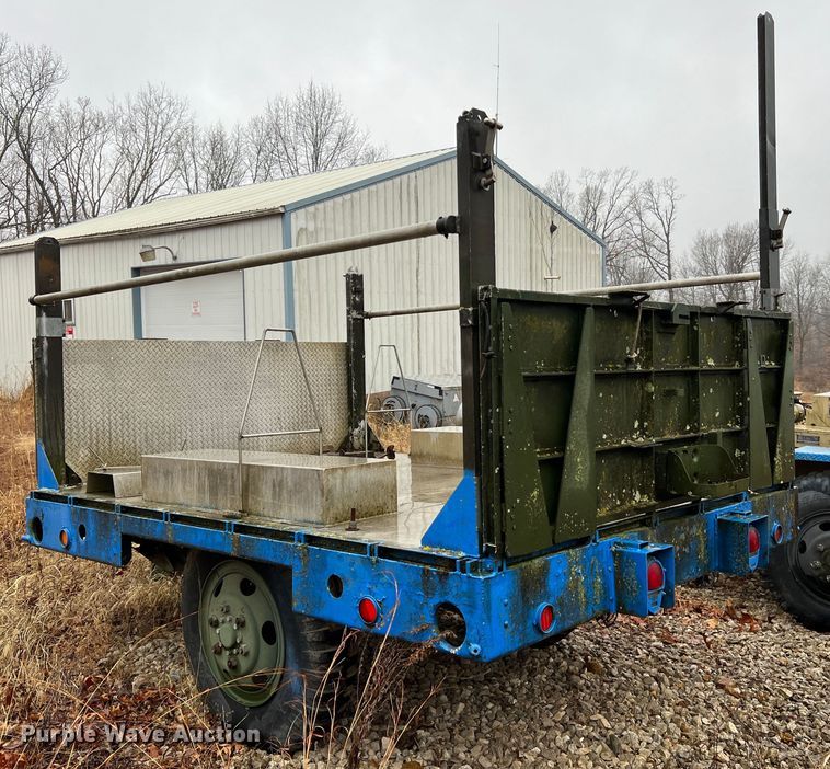 image for item MM9106 1980 US Military M103-A3  utility trailer