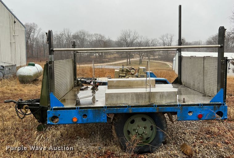 image for item MM9106 1980 US Military M103-A3  utility trailer