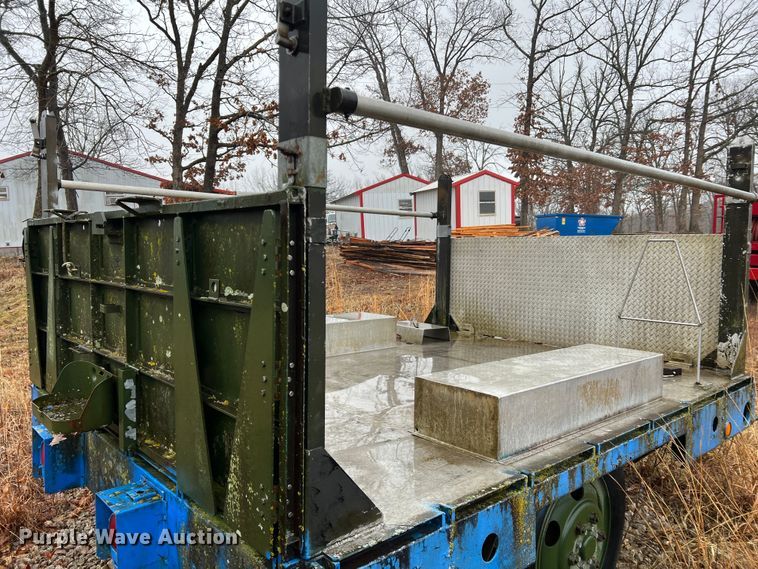 image for item MM9106 1980 US Military M103-A3  utility trailer