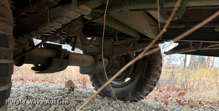 image for item MM9106 1980 US Military M103-A3  utility trailer