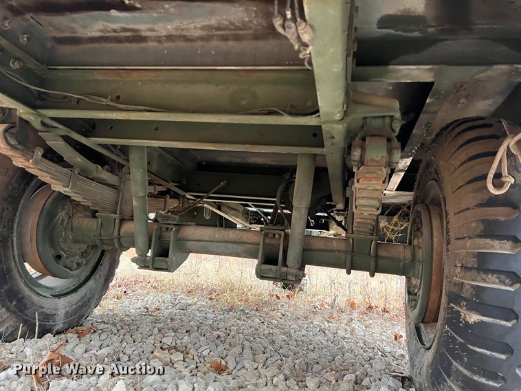 image for item MM9106 1980 US Military M103-A3  utility trailer