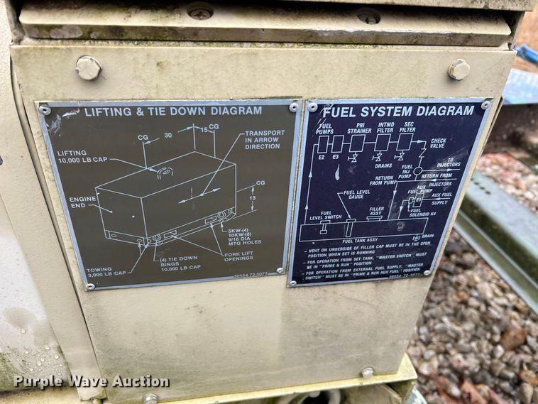 image for item MM9107 1984 Libby Corp MEP002A  generator