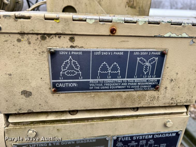 image for item MM9107 1984 Libby Corp MEP002A  generator