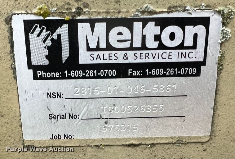 image for item MM9107 1984 Libby Corp MEP002A  generator