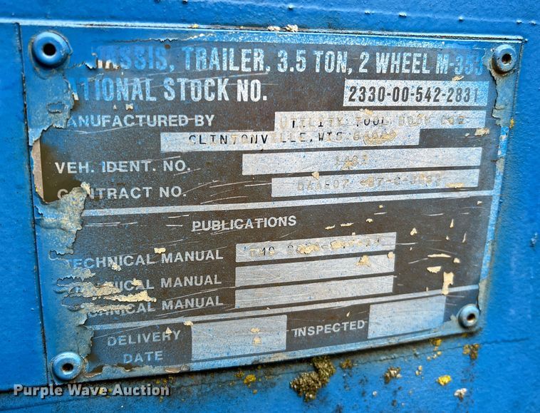 image for item MM9107 1984 Libby Corp MEP002A  generator