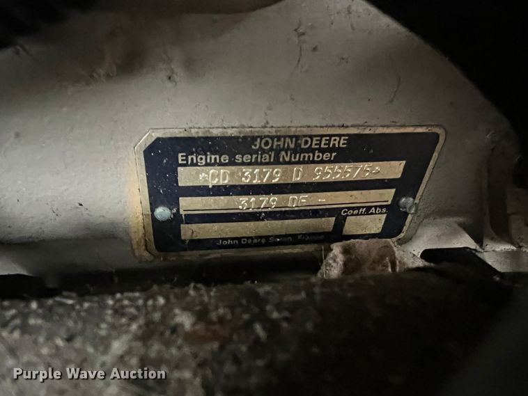 image for item MM9108 1992 US Military 13M125RPDQ  air compressor