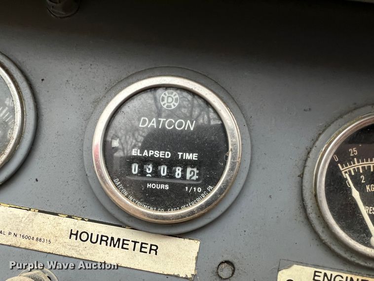 image for item MM9108 1992 US Military 13M125RPDQ  air compressor