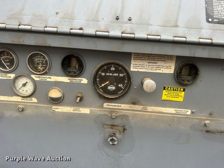 image for item MM9108 1992 US Military 13M125RPDQ  air compressor