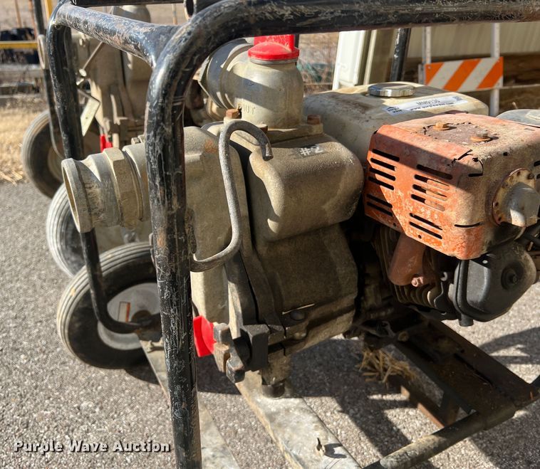 image for item MM9135 (2) Honda 3" trash pumps