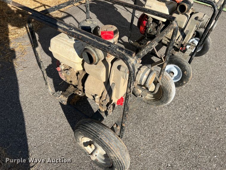 image for item MM9135 (2) Honda 3" trash pumps