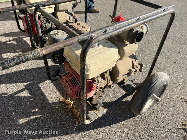 image for item MM9135 (2) Honda 3" trash pumps