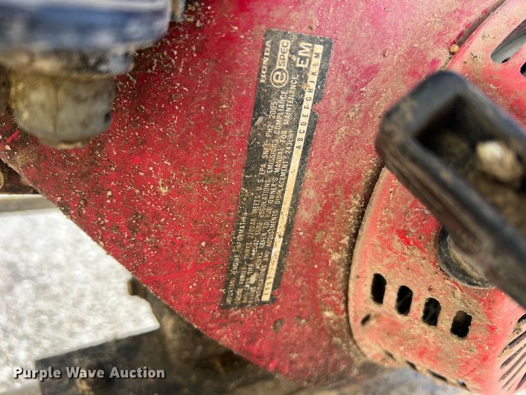 image for item MM9135 (2) Honda 3" trash pumps